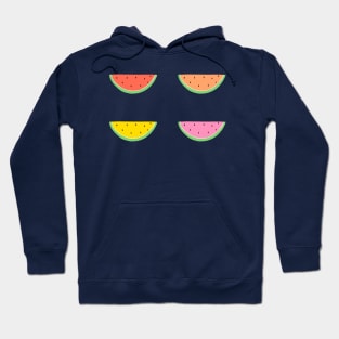 Colorful watermelons Hoodie